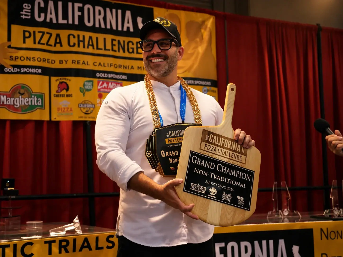 BORIS BERARD, Grand Champion Non-Traditional au California Pizza Challenge 2026